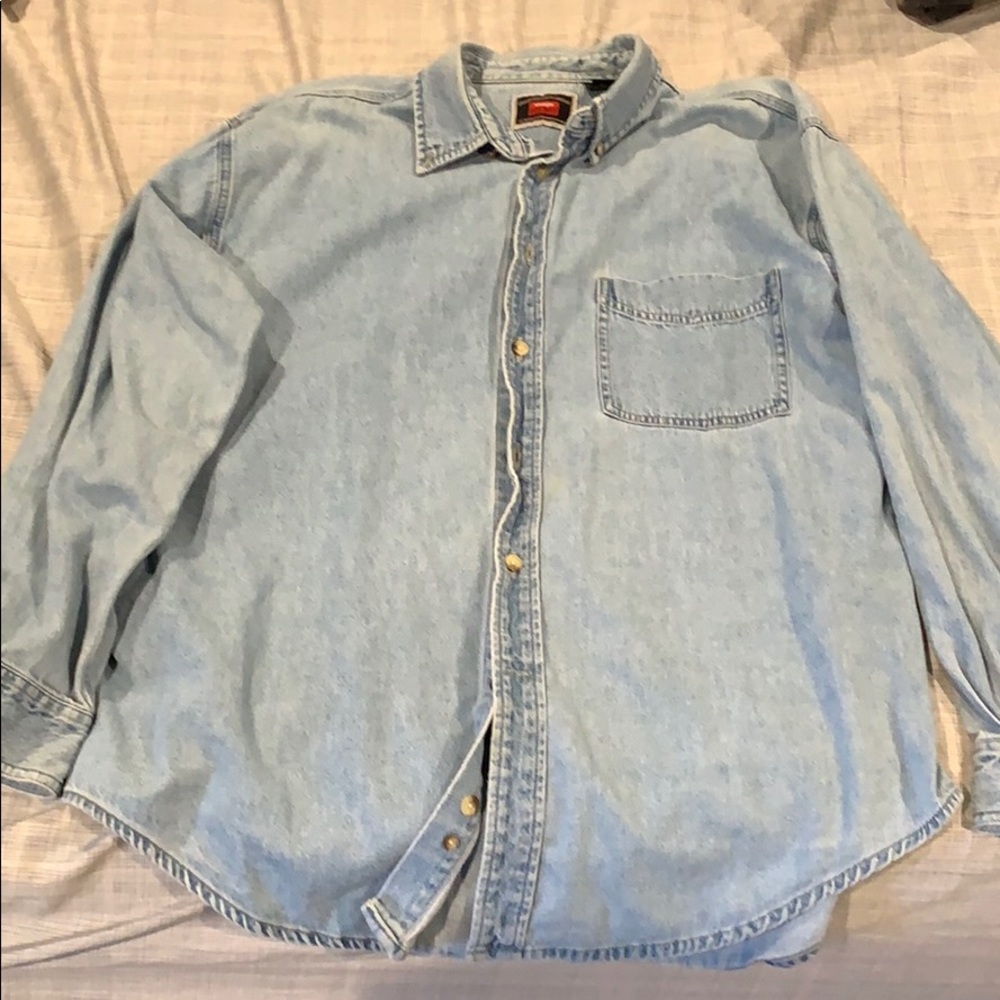 Jean button up - Picture 2 of 3
